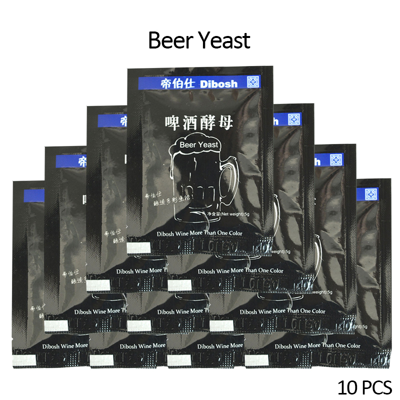 Wine Beer Yeast - 10 Sacos de Alumínio para Embalagem