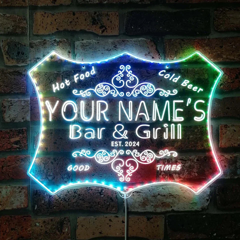 Wine In Beer Name - Personalizado seu nome Bar & Grill
