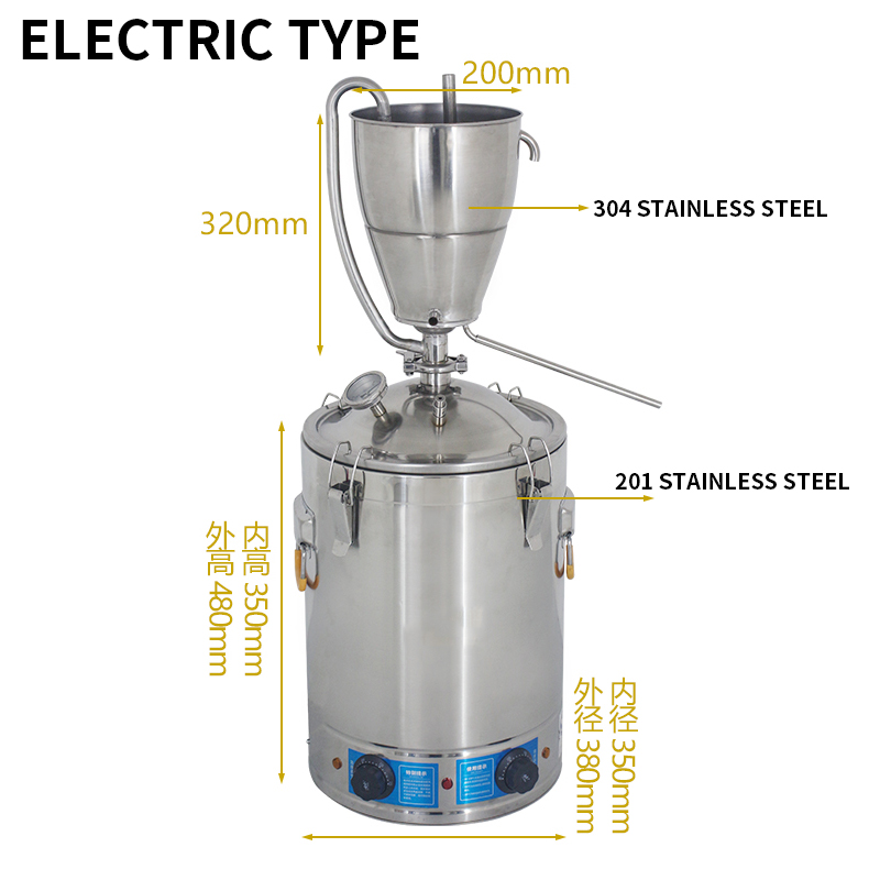 Destilador de álcool e água em - Wine Beer Distillation avaliação e preço
