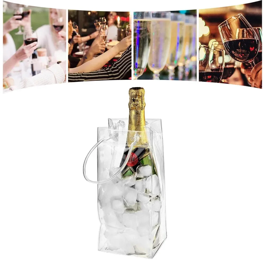 Bolsa de Gelo à Prova de Vazam - Wine Beer Champagne avaliação e preço
