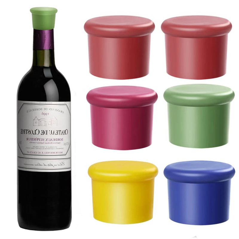 1/5 pçs rolhas de vinho reutil - Wine Beer Champagne avaliação e preço