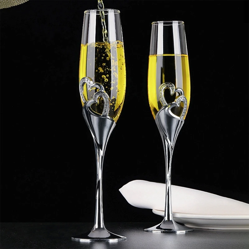 Conjunto de copos de champanhe - Champagne Flute Pair avaliação e preço