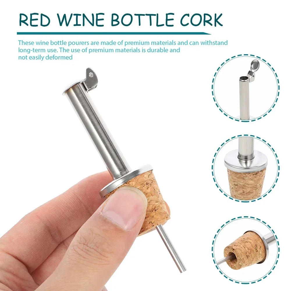 1pc vinho tinto cortiça pourer - Wine Beer And Spirit avaliação e preço