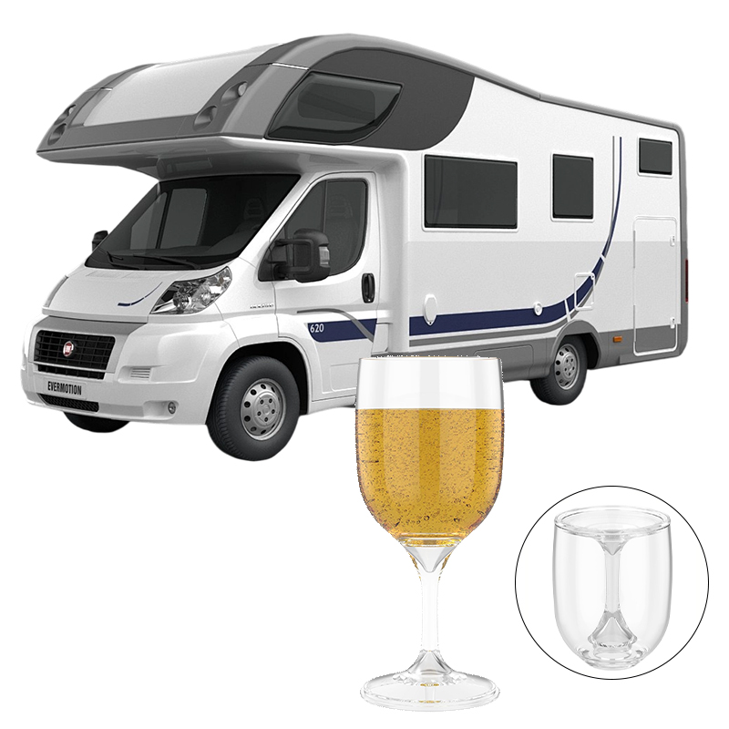 Copo de vinho dobrável transpa - Wine & Beer Shop avaliação e preço