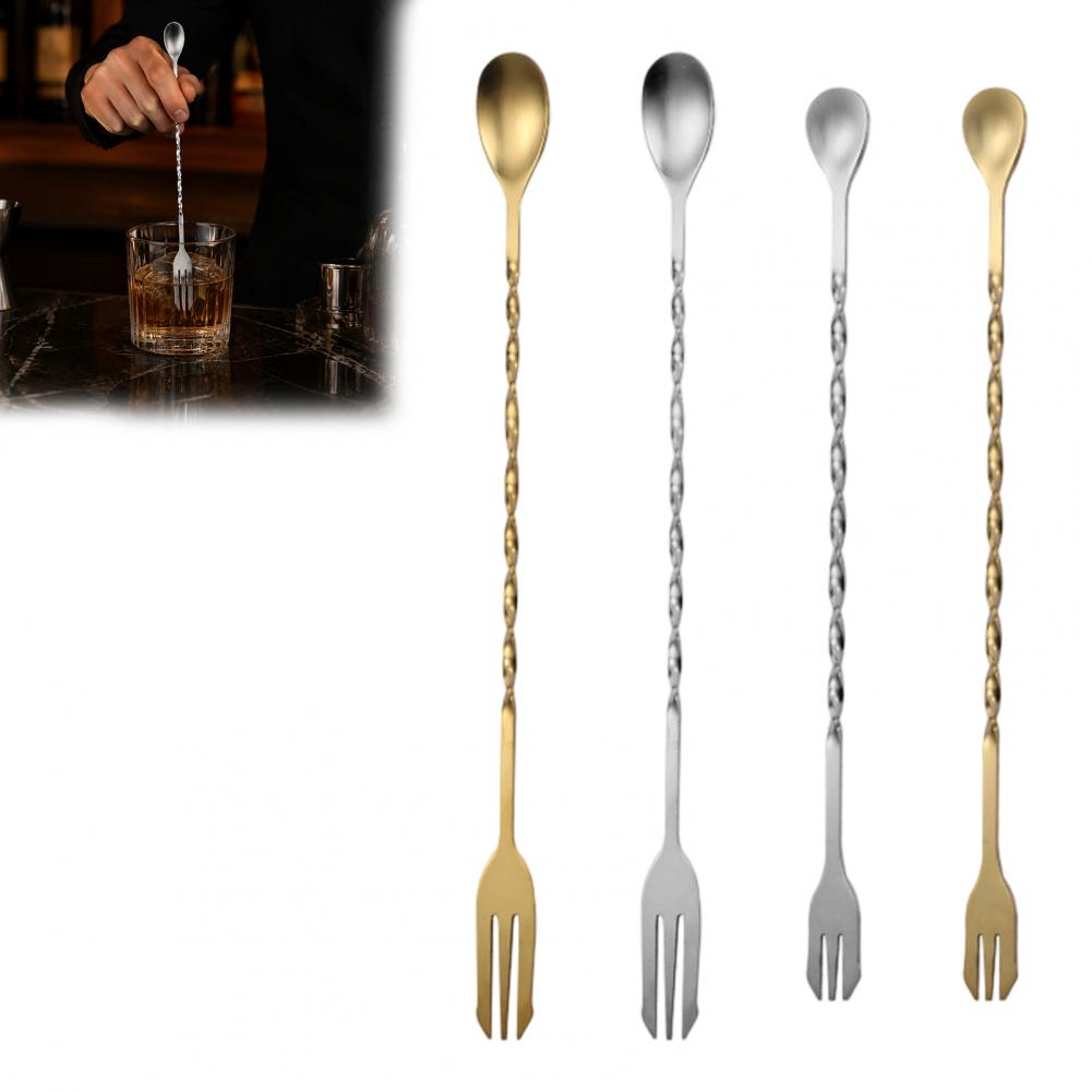 Colher de Bar em Aço Inoxidáve - Bar Spoon Twisted avaliação e preço