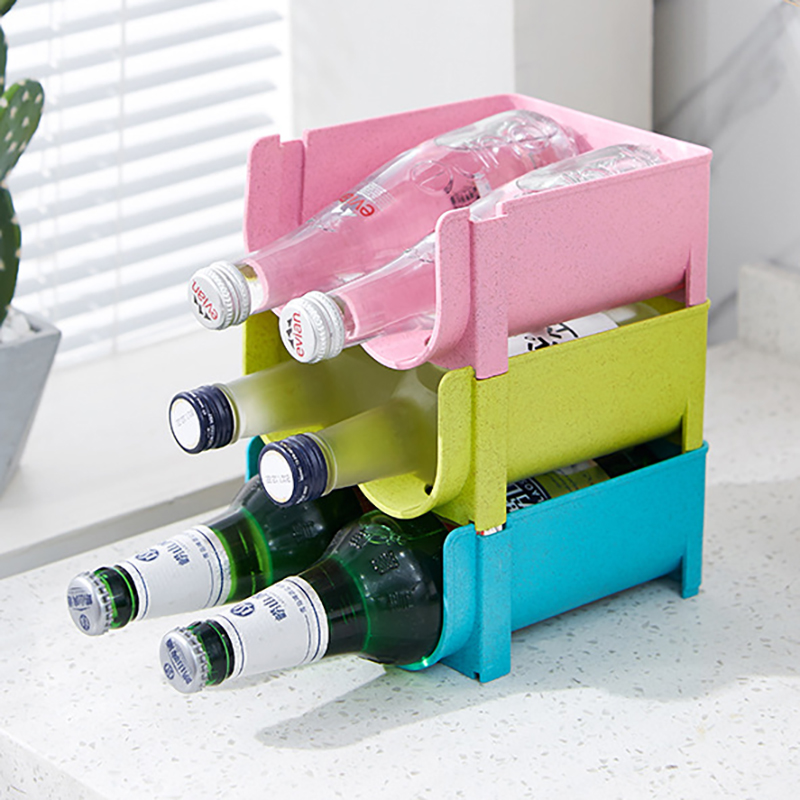 1/3 pçs-organizador de cozinha - Wine Beer Fridge Cabinet avaliação e preço