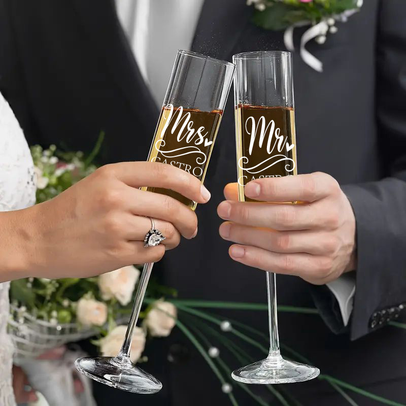 1pc/2pc copo de champanhe casa - Champagne Flute Pair avaliação e preço