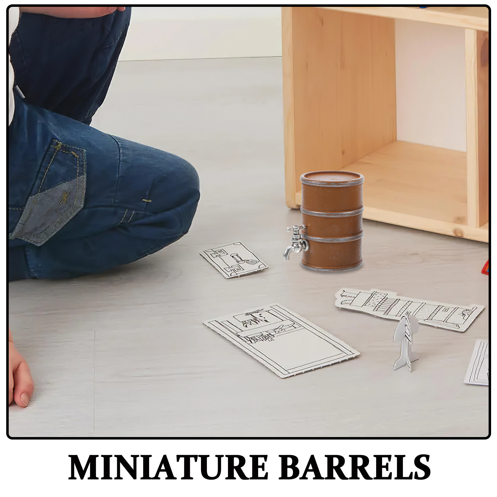 2 Peças de Mini Barris de Made - Wine Beer Garden avaliação e preço