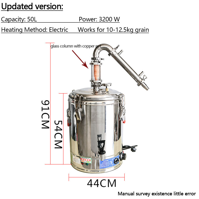 Kit Coluna Destilação Elétrica - Wine Beer Distillation avaliação e preço